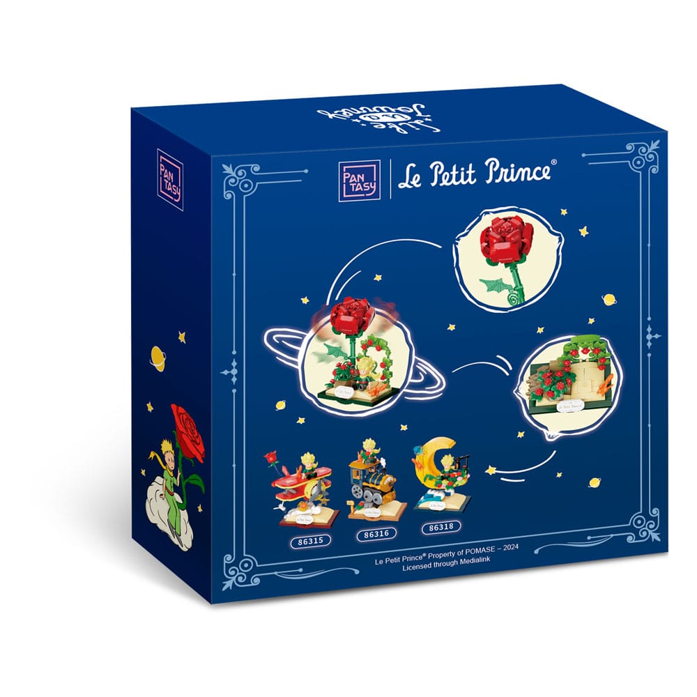 Der kleine Prinz Starry Ride Bauset Rose 15 cm