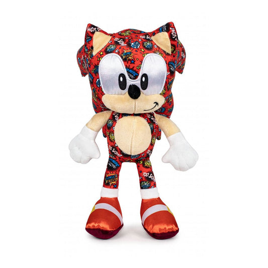 Sonic the Hedgehog Plüschfigur Sonic Pop Comic 30 cm