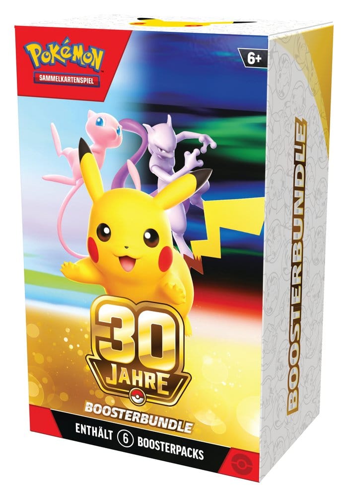 Pokemon TCG 30 Jahre Boosterbundle (Mewtu & Mew) *Deutsche Version*
