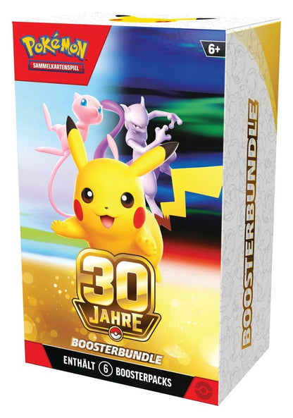 Pokemon TCG 30 Jahre Boosterbundle (Mewtu & Mew) *Deutsche Version*