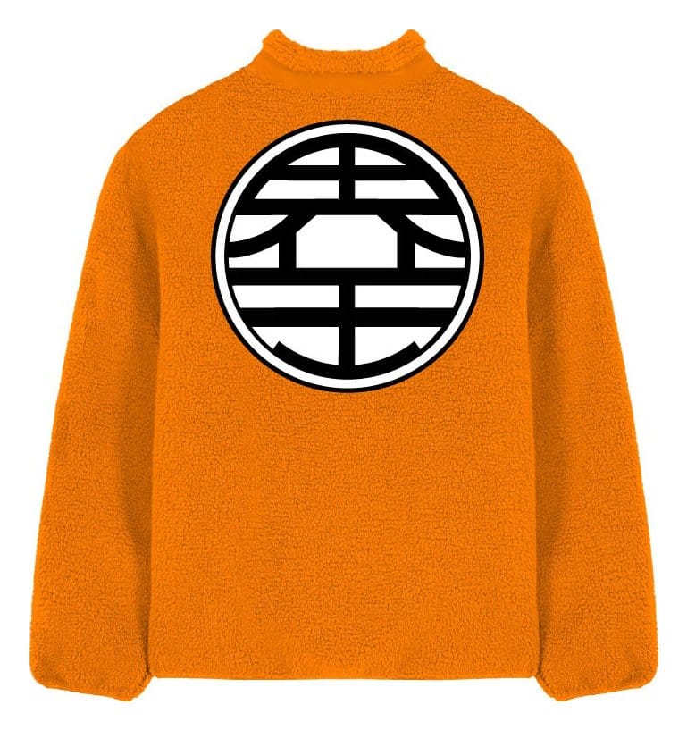 Dragon Ball Z Sherpa Jacke Goku Kanji Größe XXL