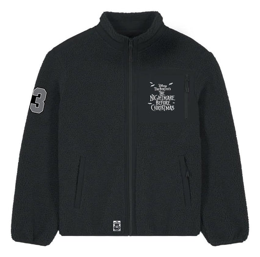 Nightmare Before Christmas Sherpa Jacke Jack Skellington Größe XXL