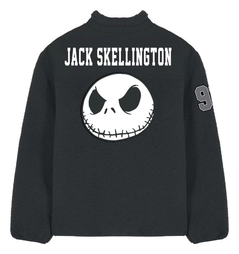 Nightmare Before Christmas Sherpa Jacke Jack Skellington Größe S