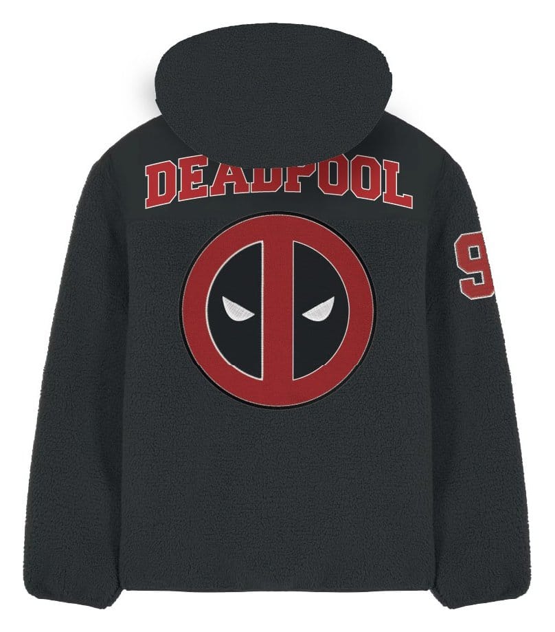 Marvel Sherpa-Jacke Deadpool Logo Größe M