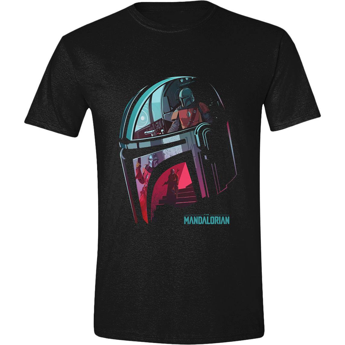 Star Wars The Mandalorian T-Shirt Reflection Größe XL