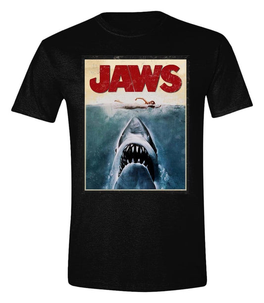 Jaws T-Shirt Poster   Größe L