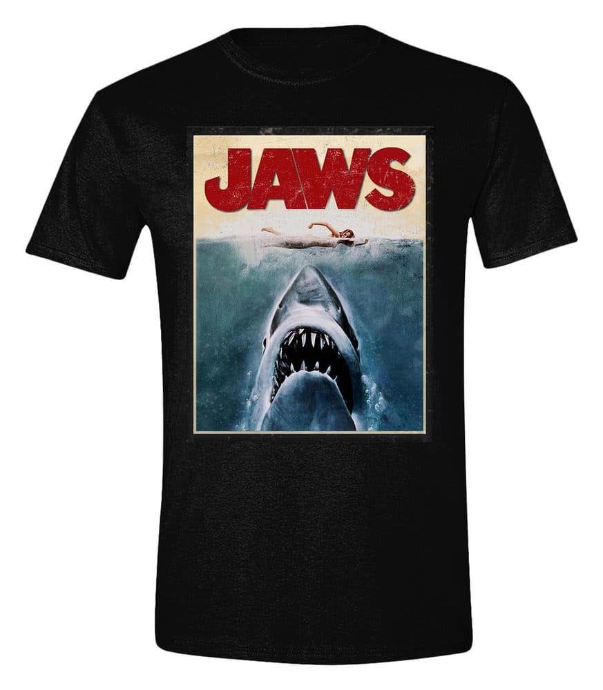 Jaws T-Shirt Poster   Größe S