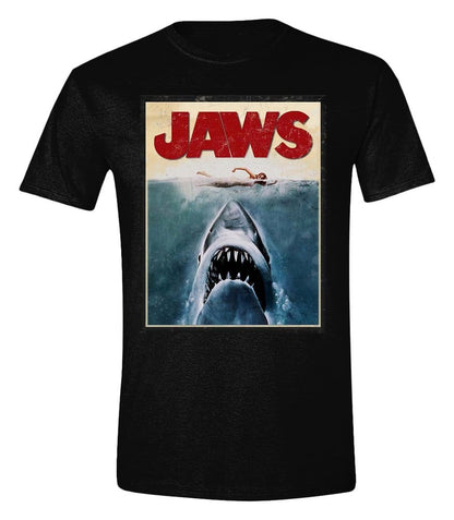 Jaws T-Shirt Poster   Größe S