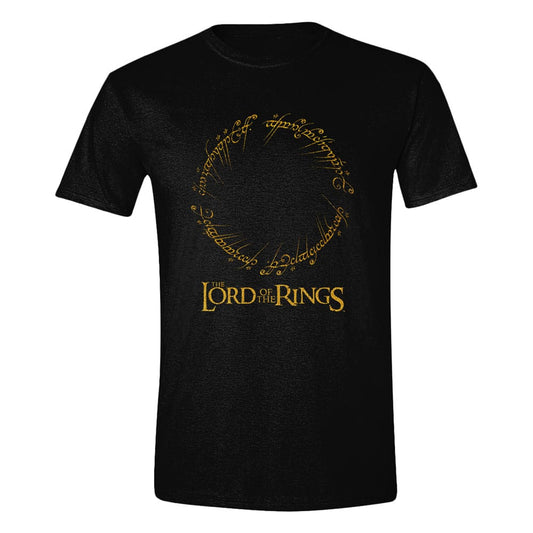 Herr der Ringe T-Shirt Logo Inscription Größe S