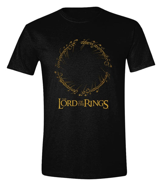 Herr der Ringe T-Shirt Logo Inscription Größe XL