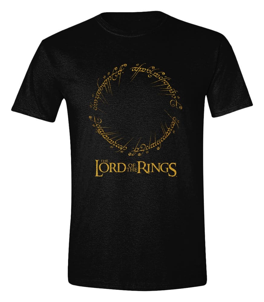 Herr der Ringe T-Shirt Logo Inscription Größe XL