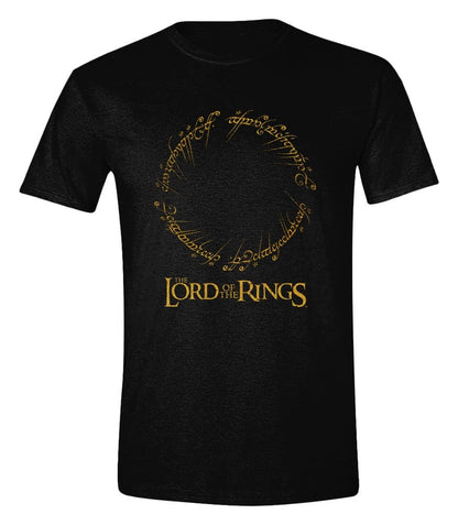 Herr der Ringe T-Shirt Logo Inscription Größe XL