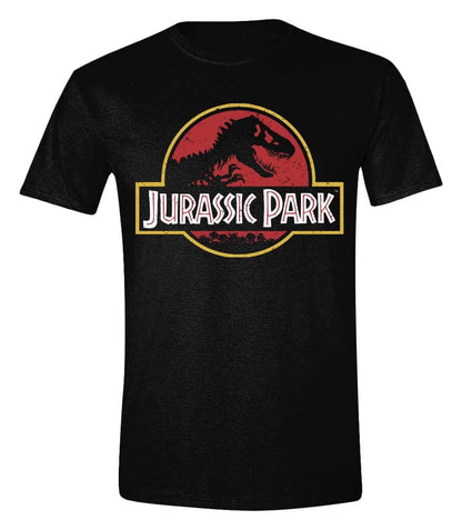 Jurassic Park T-Shirt Vintage Logo  Größe L