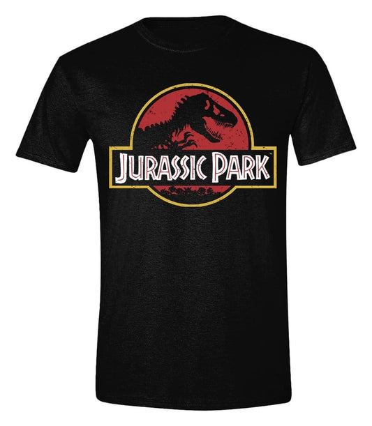 Jurassic Park T-Shirt Vintage Logo  Größe L