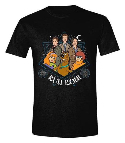 Supernatural T-Shirt Scoobynatural Group Ruh Roh Größe L