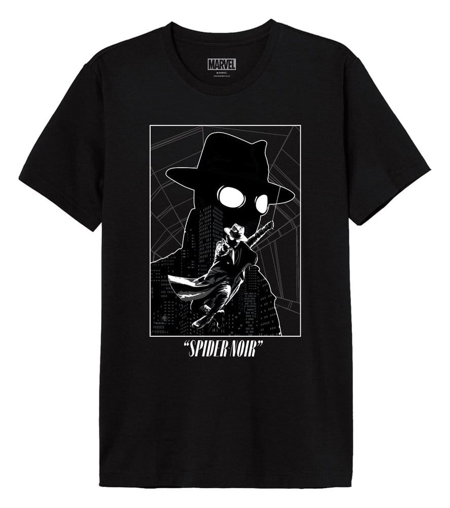 Marvel T-Shirt Spider-Noir Swinging Cover Größe S