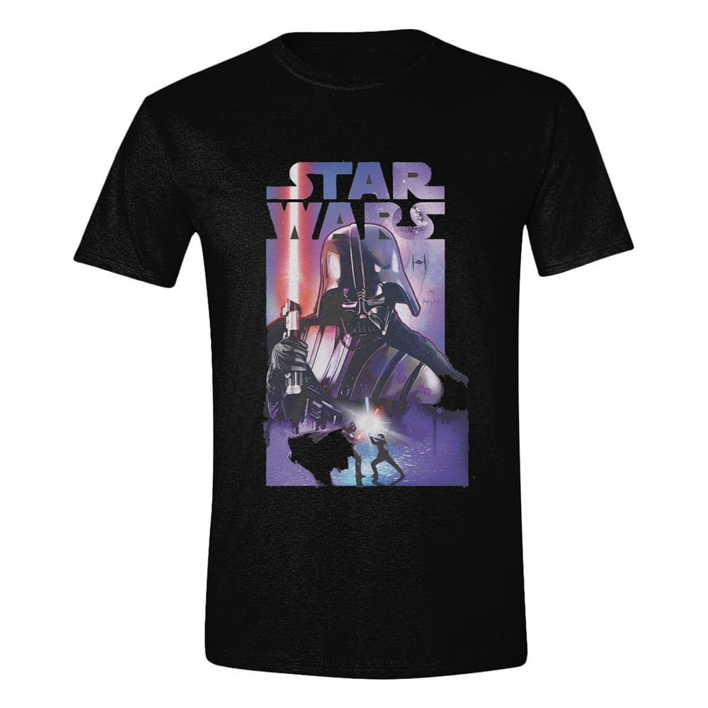Star Wars T-Shirt Darth Vader Poster Größe L