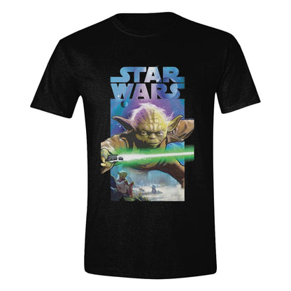 Star Wars T-Shirt Yoda Poster Größe M