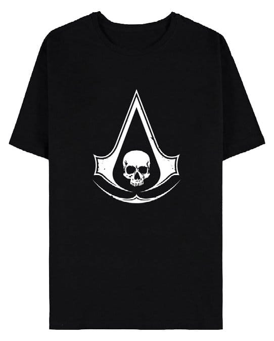 Assassin's Creed T-Shirt Black Flag Resynched Skull Größe L