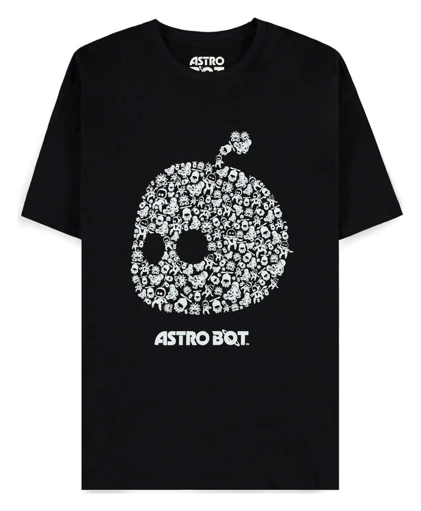 Astro Bot T-Shirt Tech Logo Größe L
