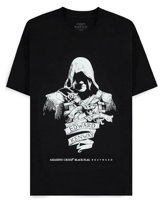 Assassin's Creed T-Shirt Black Flag Resynched Edward Kenway Größe L