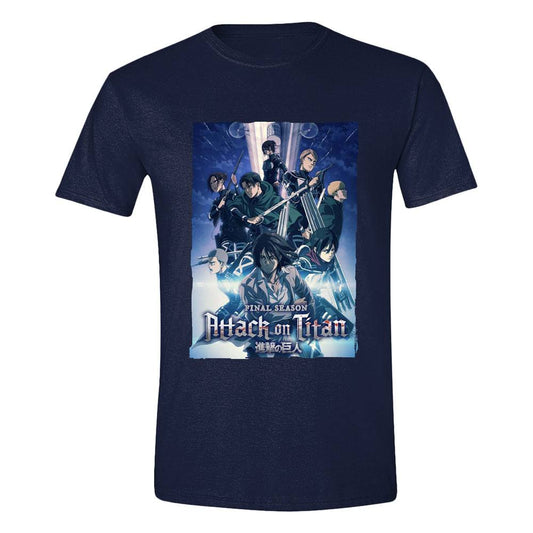 Attack On Titan T-Shirt Season Poster Größe L