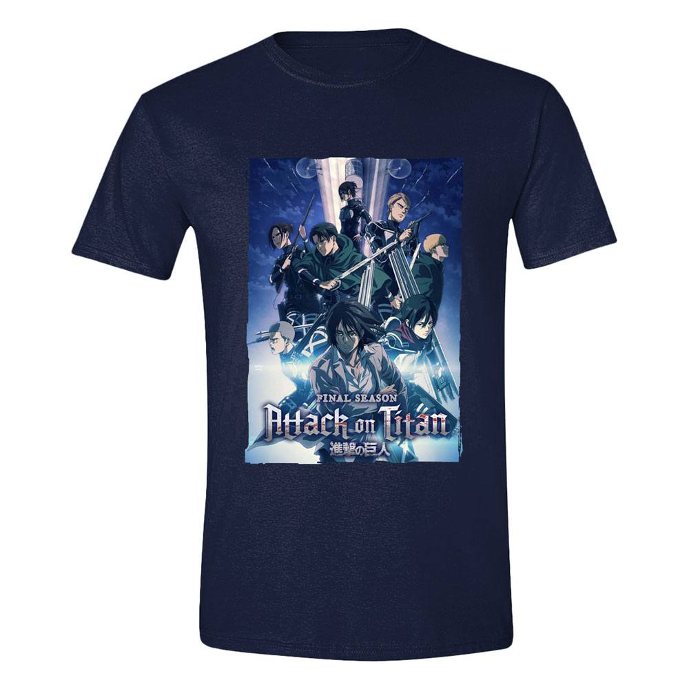 Attack On Titan T-Shirt Season Poster Größe XL