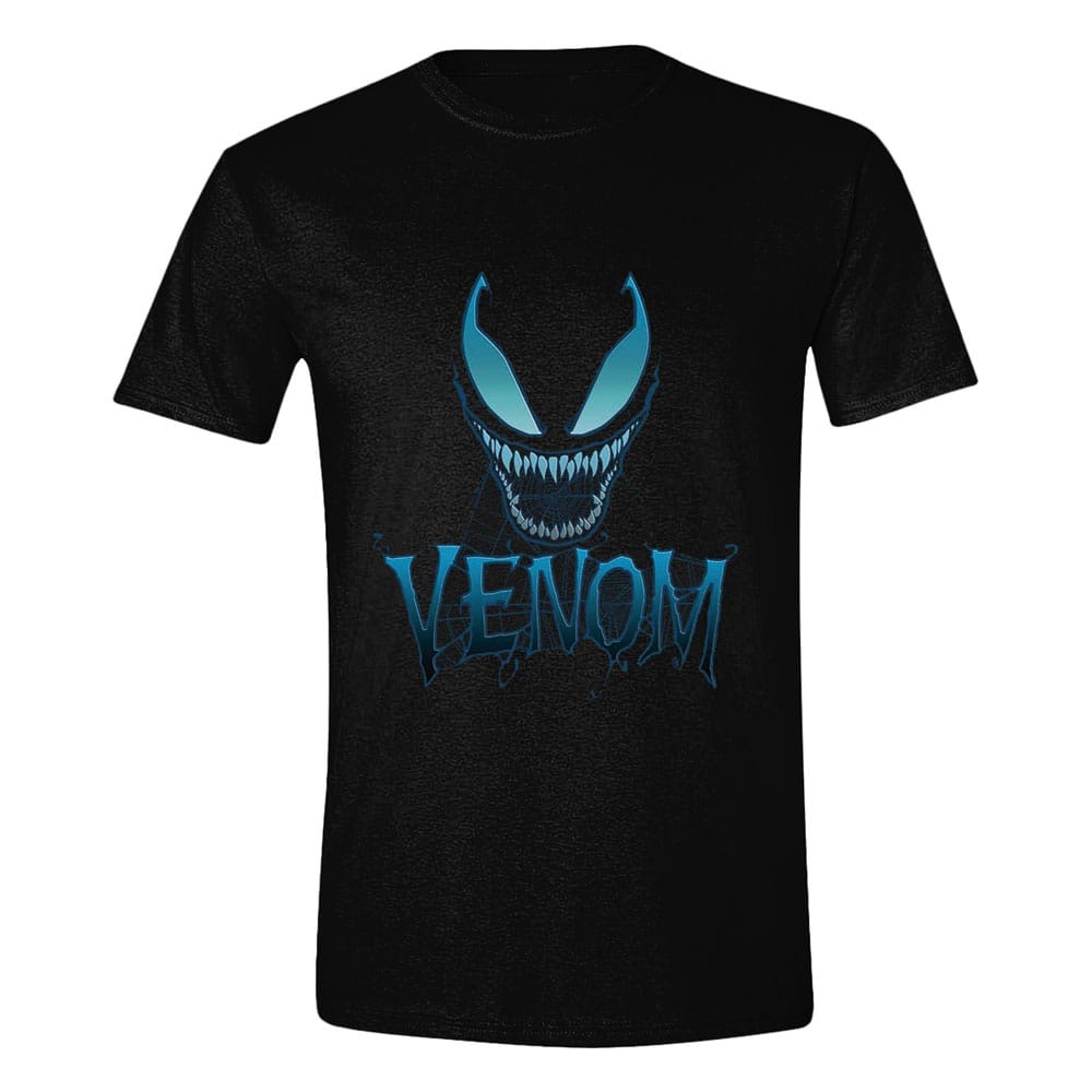 Marvel T-Shirt Venom Blue Web Face Größe M