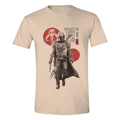 Star Wars The Mandalorian T-Shirt Mandalorian Script Größe S