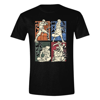 Naruto T-Shirt Character Sketches  Größe L