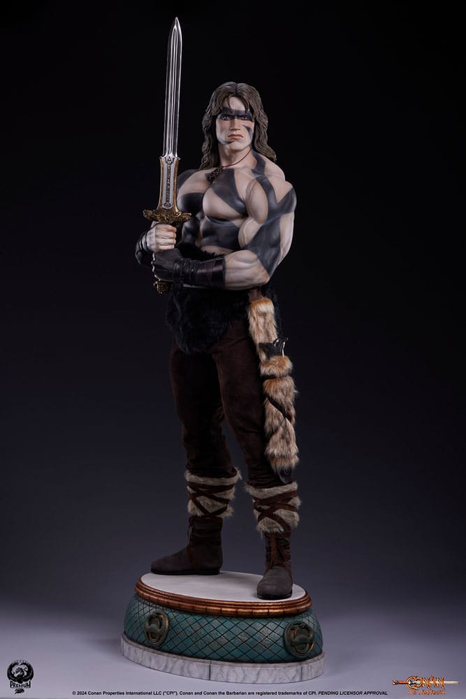 Conan der Barbar Elite Series Statue 1/2 Conan Warpaint Edition 116 cm