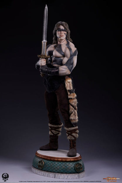 Conan der Barbar Elite Series Statue 1/2 Conan Warpaint Edition 116 cm
