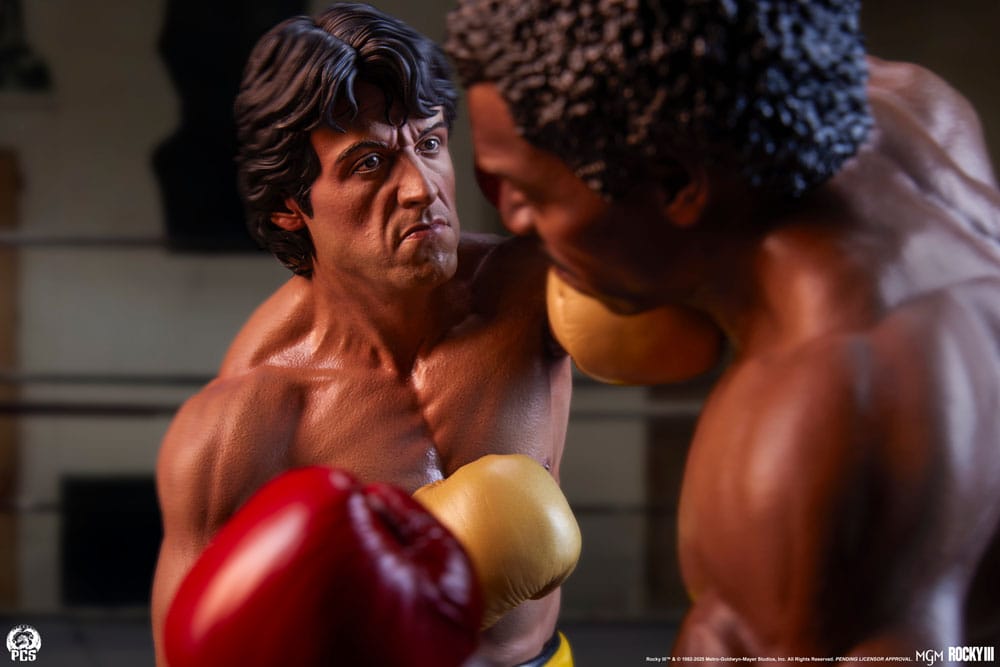 Rocky III - Das Auge des Tigers Diorama 1/4 Rocky Balboa  & Apollo Creed 48 cm