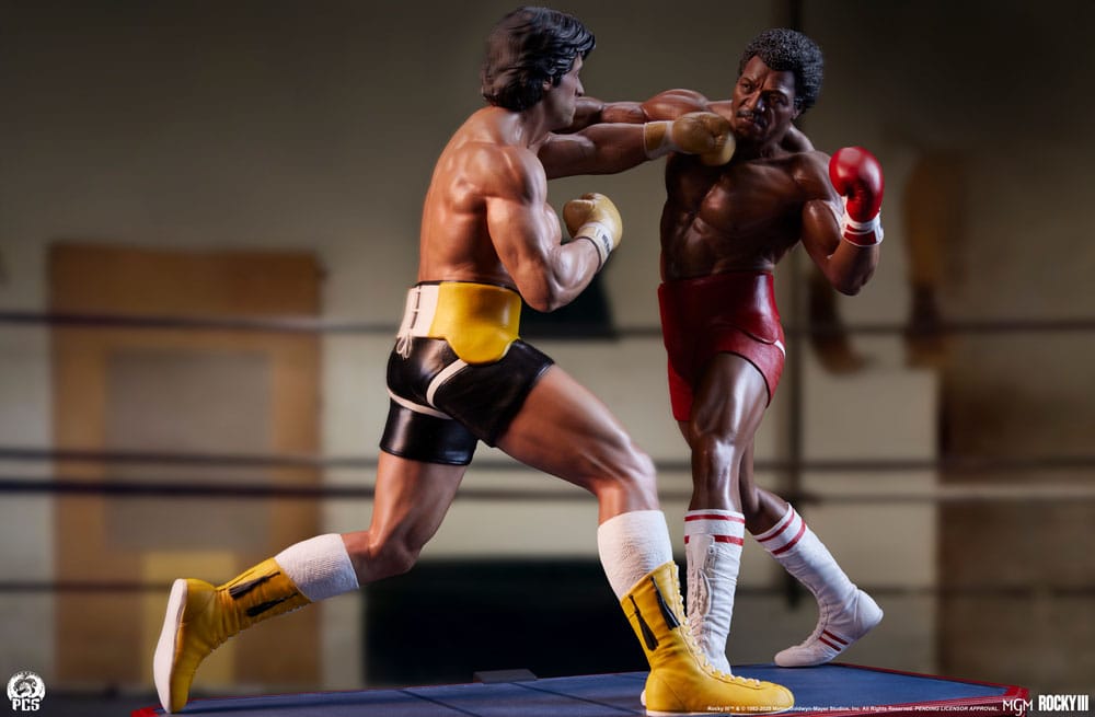 Rocky III - Das Auge des Tigers Diorama 1/4 Rocky Balboa  & Apollo Creed 48 cm