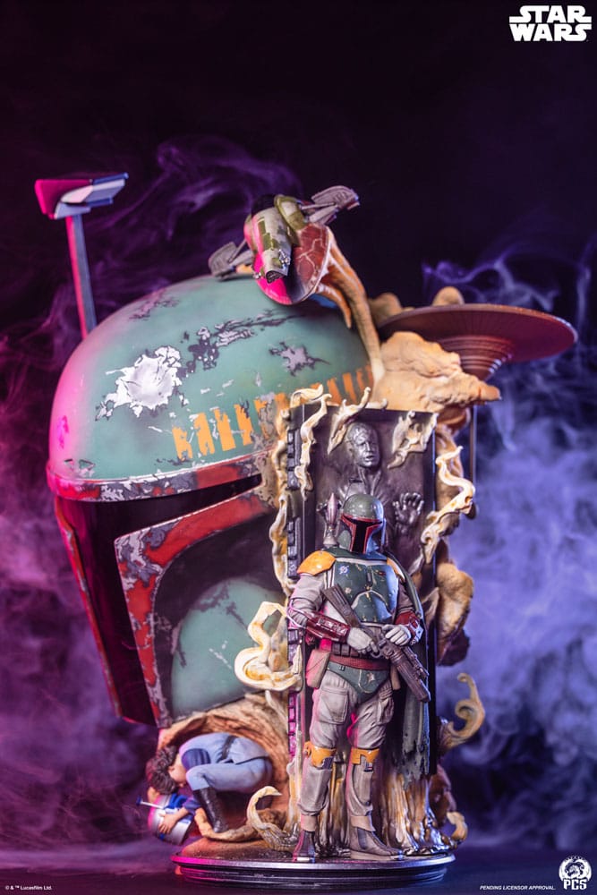 Star Wars Das Imperium schlägt zurück Fine Art Büste Boba Fett 50 cm