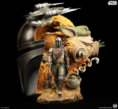 Star Wars: The Mandalorian Fine Art Büste 41 cm