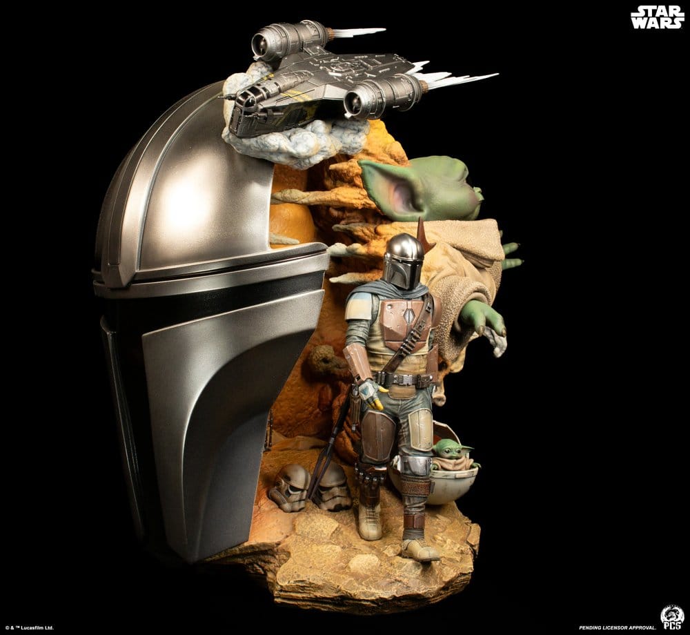 Star Wars: The Mandalorian Fine Art Büste 41 cm