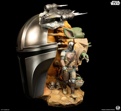 Star Wars: The Mandalorian Fine Art Büste 41 cm