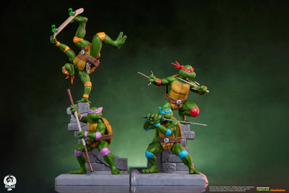 Teenage Mutant Ninja Turtles PVC Statue 4-er Pack 20 cm