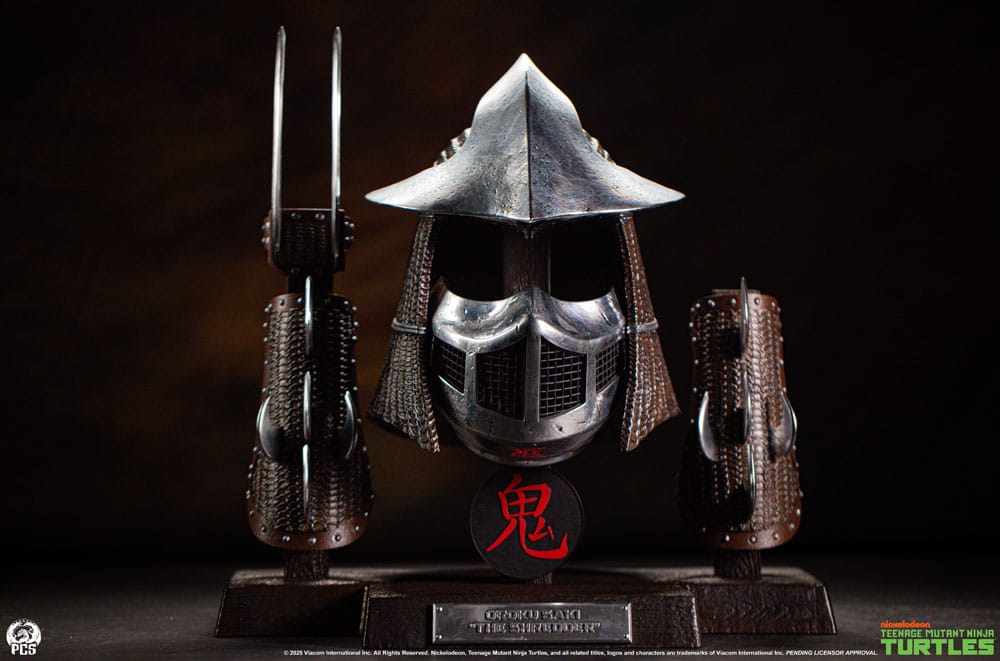 Teenage Mutant Ninja Turtles Life-Size Rüstungsset Shredder (Electroplated Edition) 53 cm