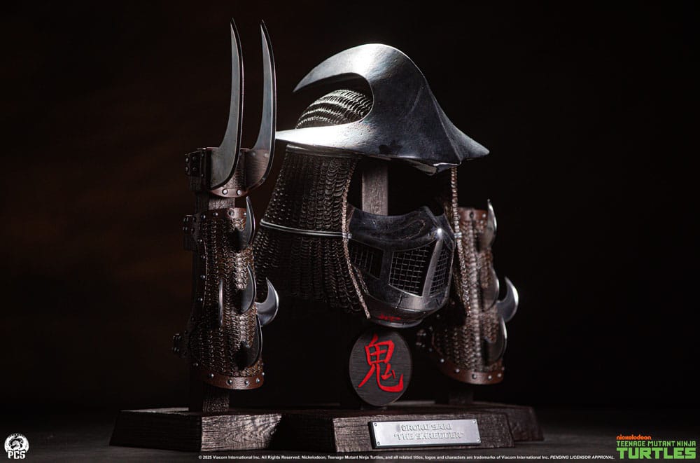 Teenage Mutant Ninja Turtles Life-Size Rüstungsset Shredder (Electroplated Edition) 53 cm