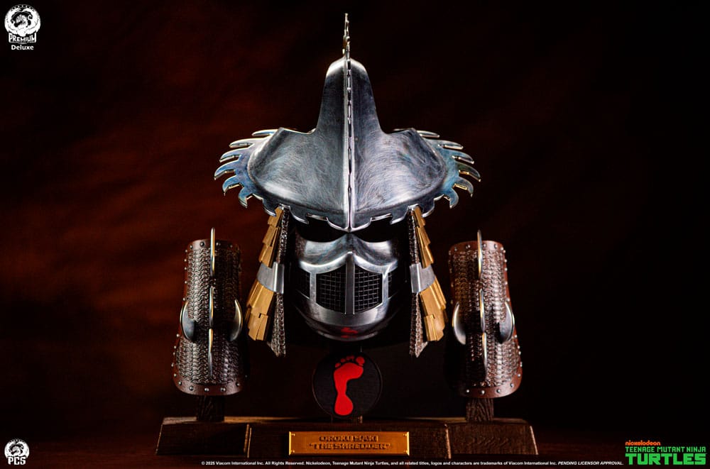 Teenage Mutant Ninja Turtles Life-Size Rüstungsset Shredder Ooze (Electroplated Edition) 63 cm