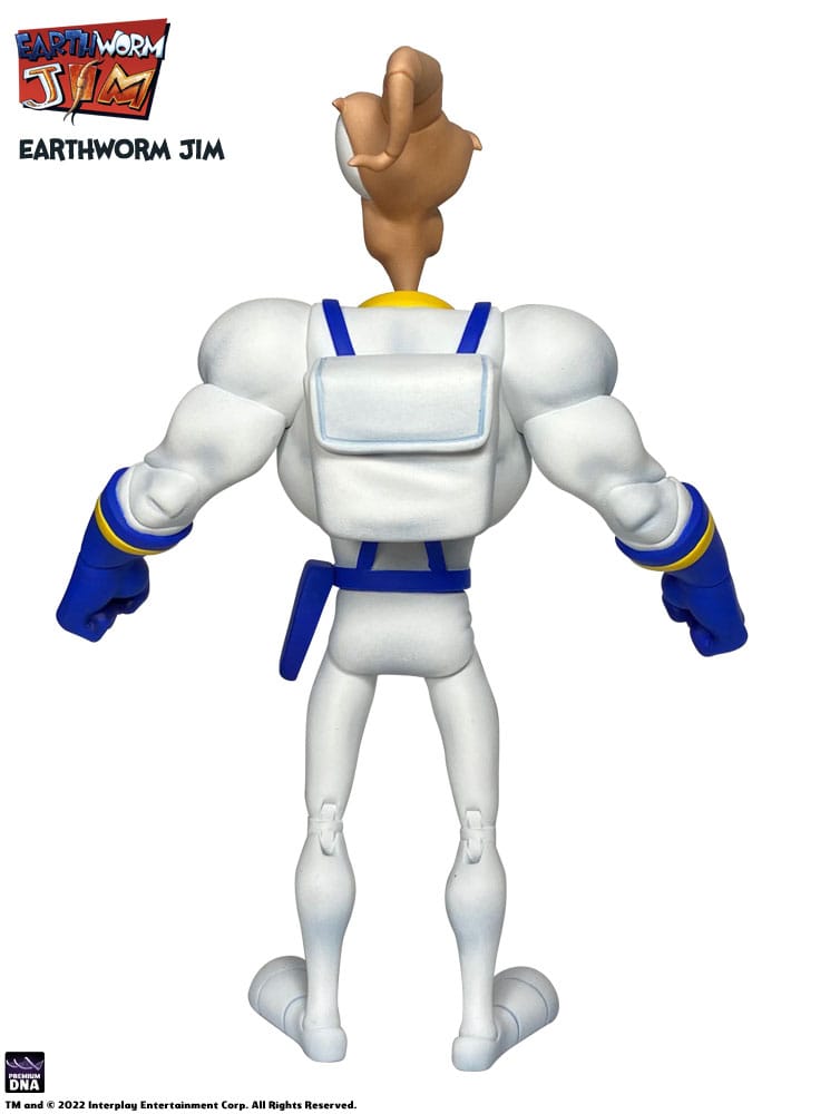 Earthworm Jim Actionfigur Wave 1: Earthworm Jim & Snot 15 cm