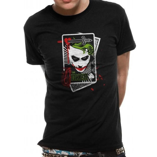 The Dark Knight T-Shirt Playing Card Größe S