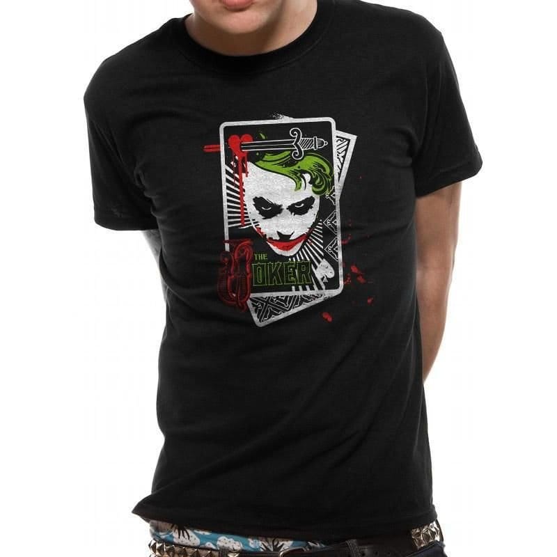 The Dark Knight T-Shirt Playing Card Größe XXL