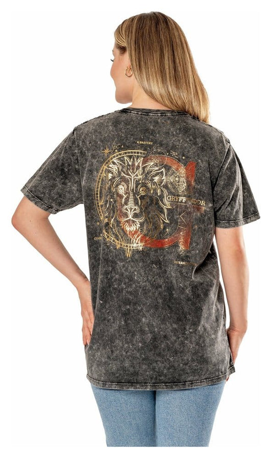 Harry Potter T-Shirt Acid Wash Gryffindor Größe XL