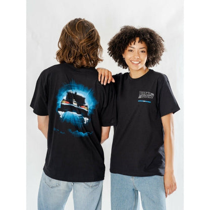 Zurück in die Zukunft T-Shirt Delorean Reverse