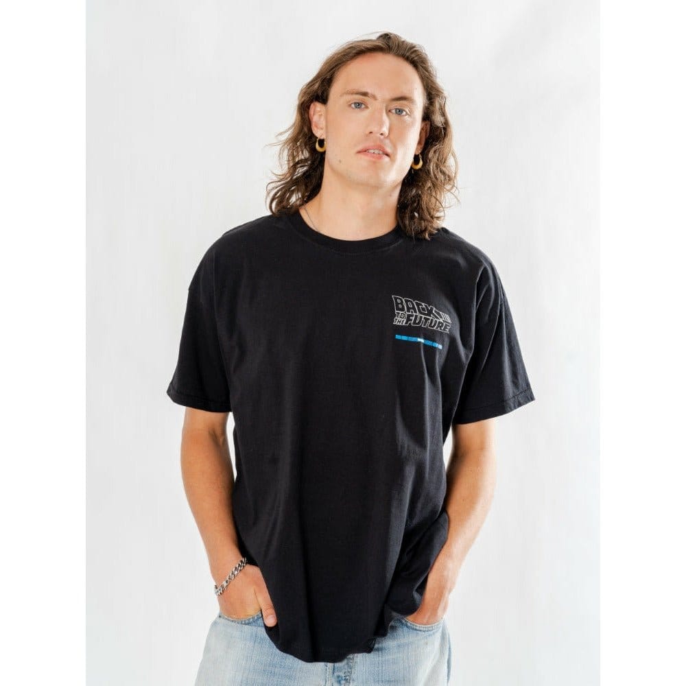 Zurück in die Zukunft T-Shirt Delorean Reverse Größe S