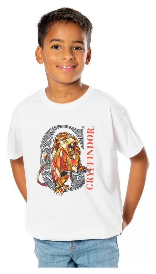 Harry Potter Kids T-Shirt Gryffindor Mosaic Größe 9-11