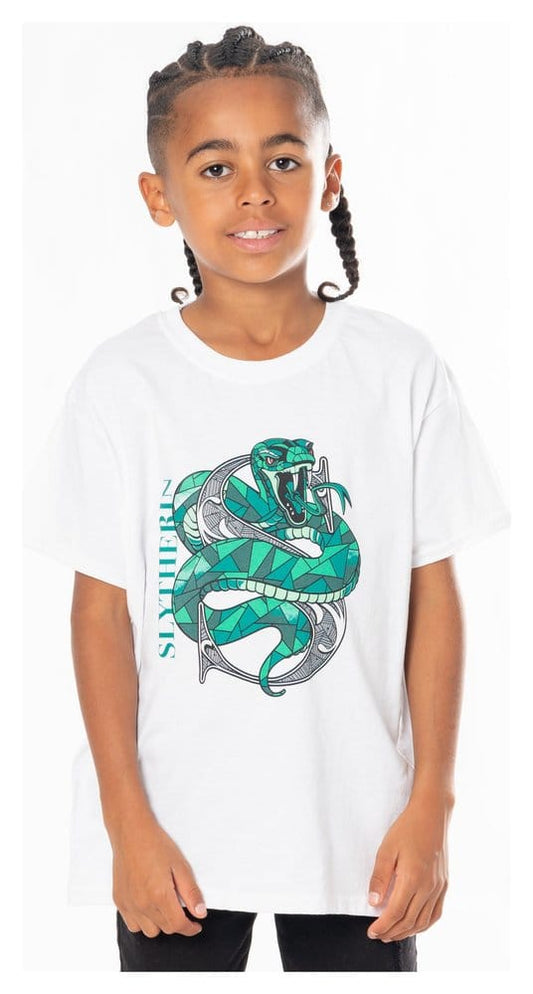 Harry Potter Kids T-Shirt Slytherin Mosaic Größe 12-13
